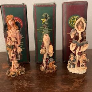 Boyd’s Bears Folkstone Carol Angels & Jingle Collection Christmas Bundle